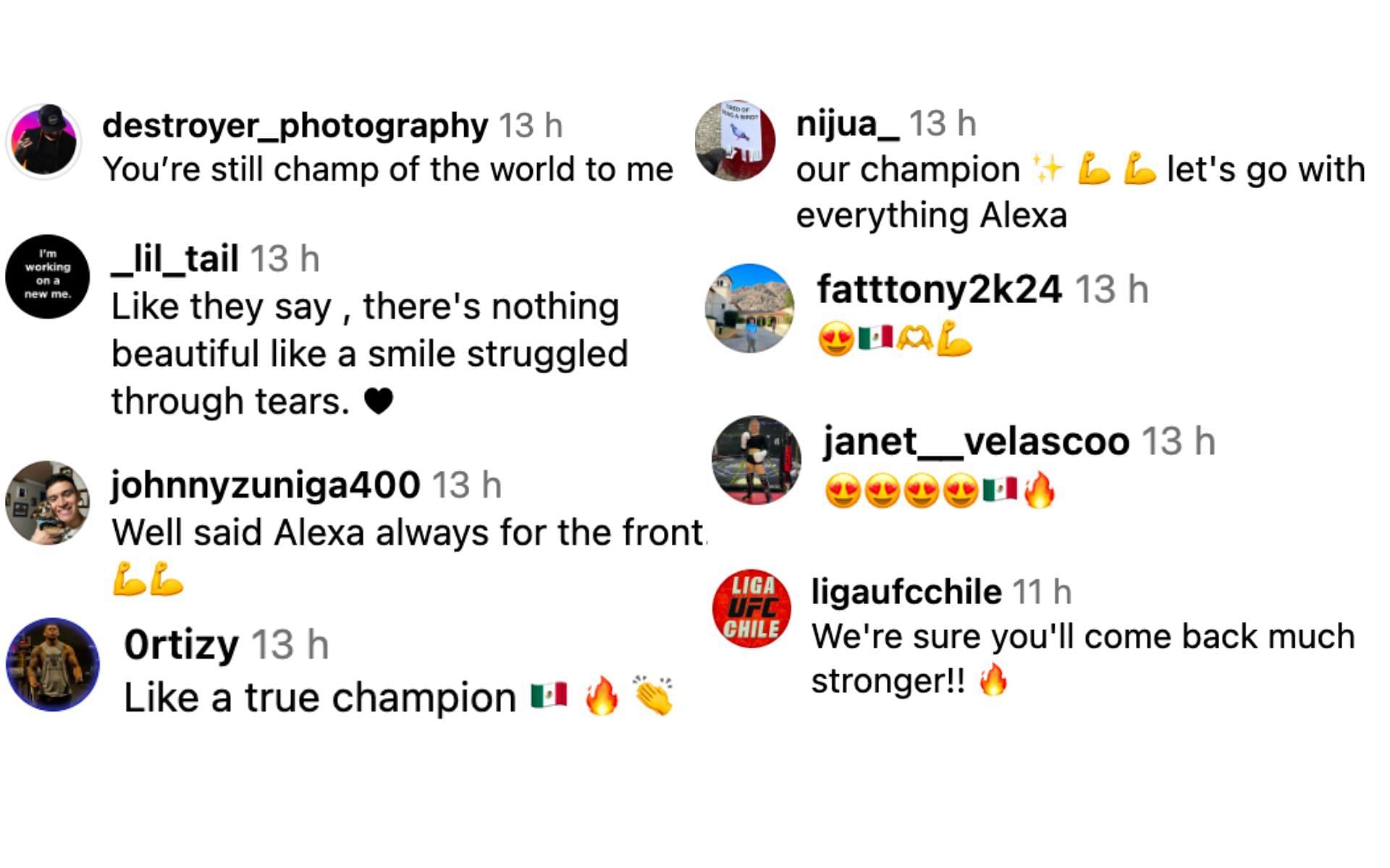 Fans reacted to Grasso&#039;s recent post