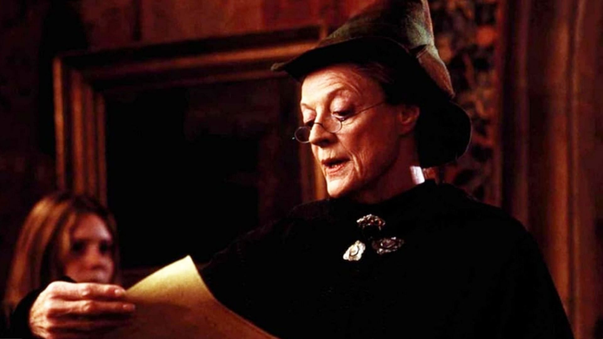 Minerva McGonagall (image via Warner Bros) 