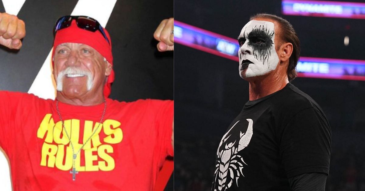 Hulk Hogan (left) and Sting (right) [Source: Hogan