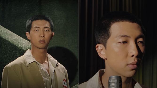 “As he deserves”- Fans rejoice as BTS' RM becomes the most nominated K-pop soloist in the UK Music Video Awards history with 3 nominations for 'LOST!'