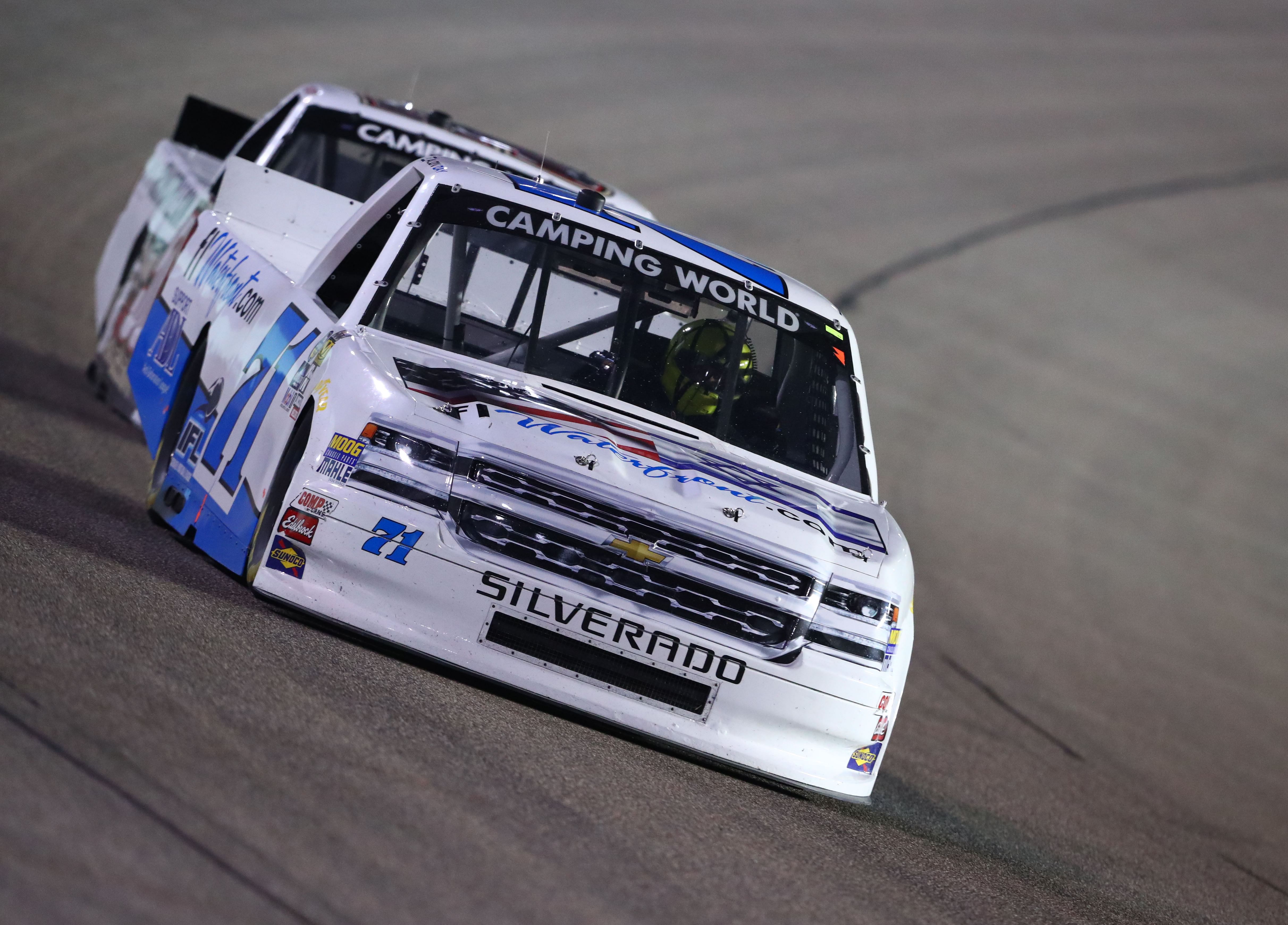 Alon Day during the Ford Ecoboost 200 at Homestead-Miami Speedway. (Source-Imagn Images)