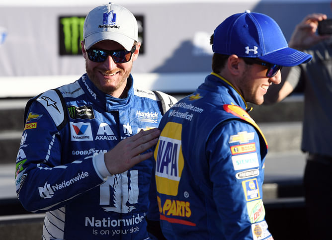 "I'd be sweating bullets" - Dale Earnhardt Jr. credits Chase Elliott's composure in pressure-cooker scenarios