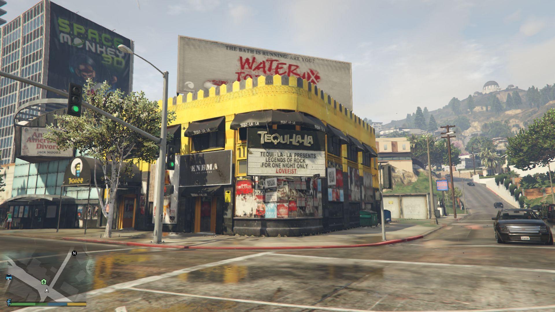 A screenshot of Tequi-la-la in Grand Theft Auto 5 Story Mode (Image via Rockstar Games)