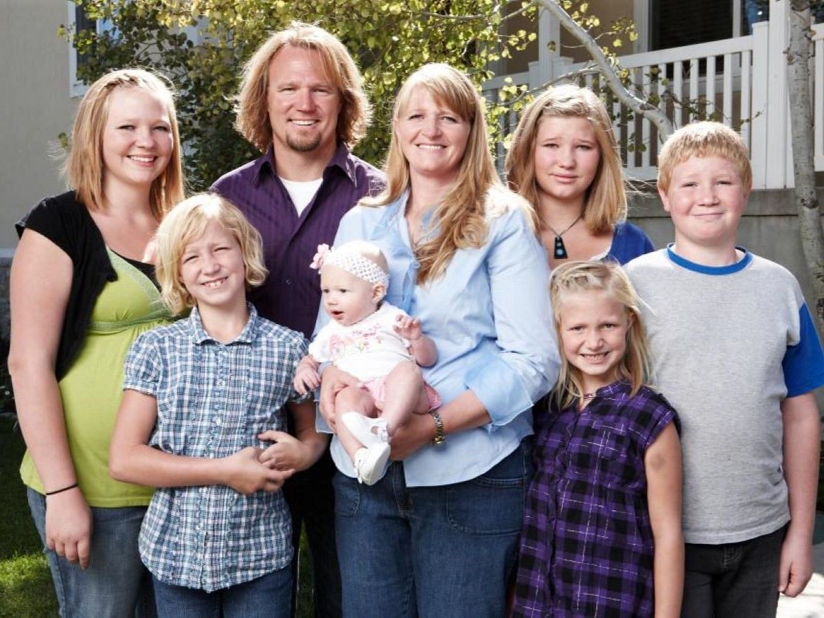 Kody, Christine, and their children (Image via TLC)