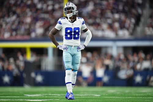 CeeDee Lamb at Baltimore Ravens v Dallas Cowboys - Image via Getty