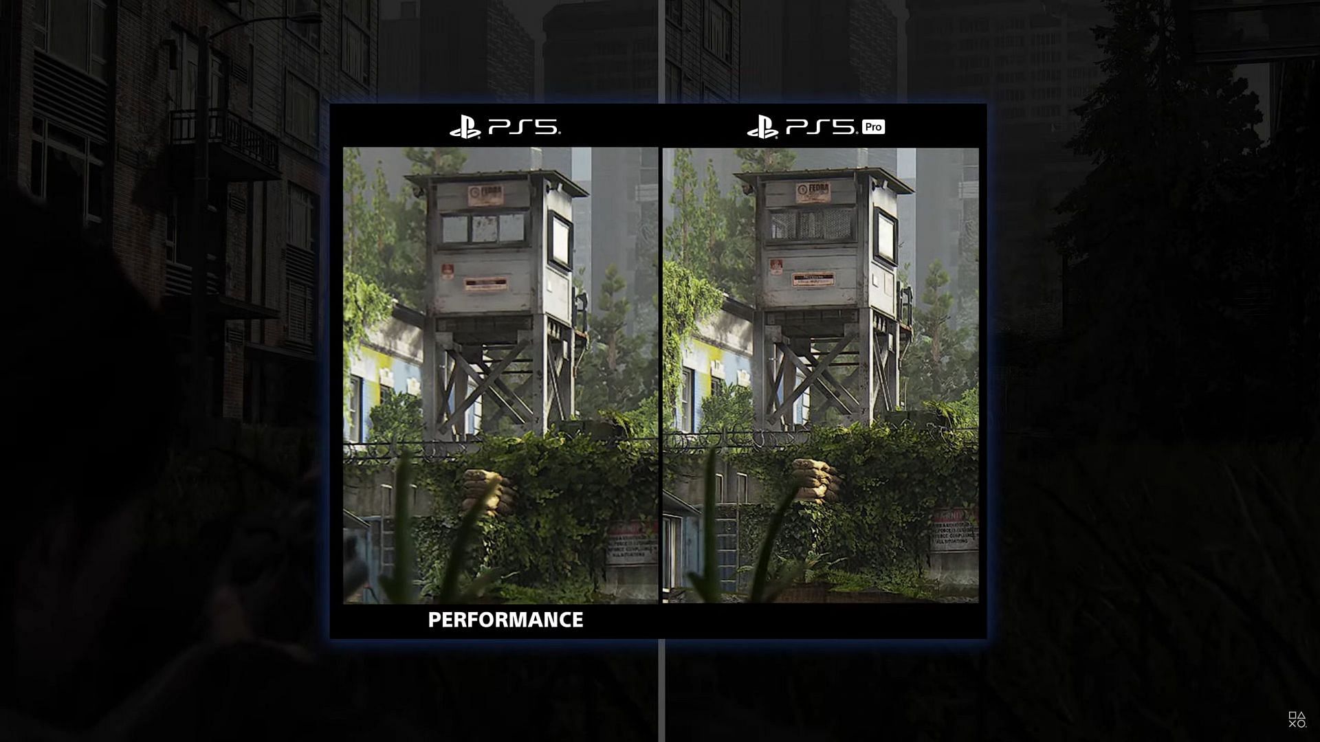 Better textures in PS5 Pro compared to PS5 (Image via Sony)