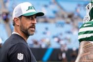 Aaron Rodgers at New York Jets v Carolina Panthers - Source: Getty