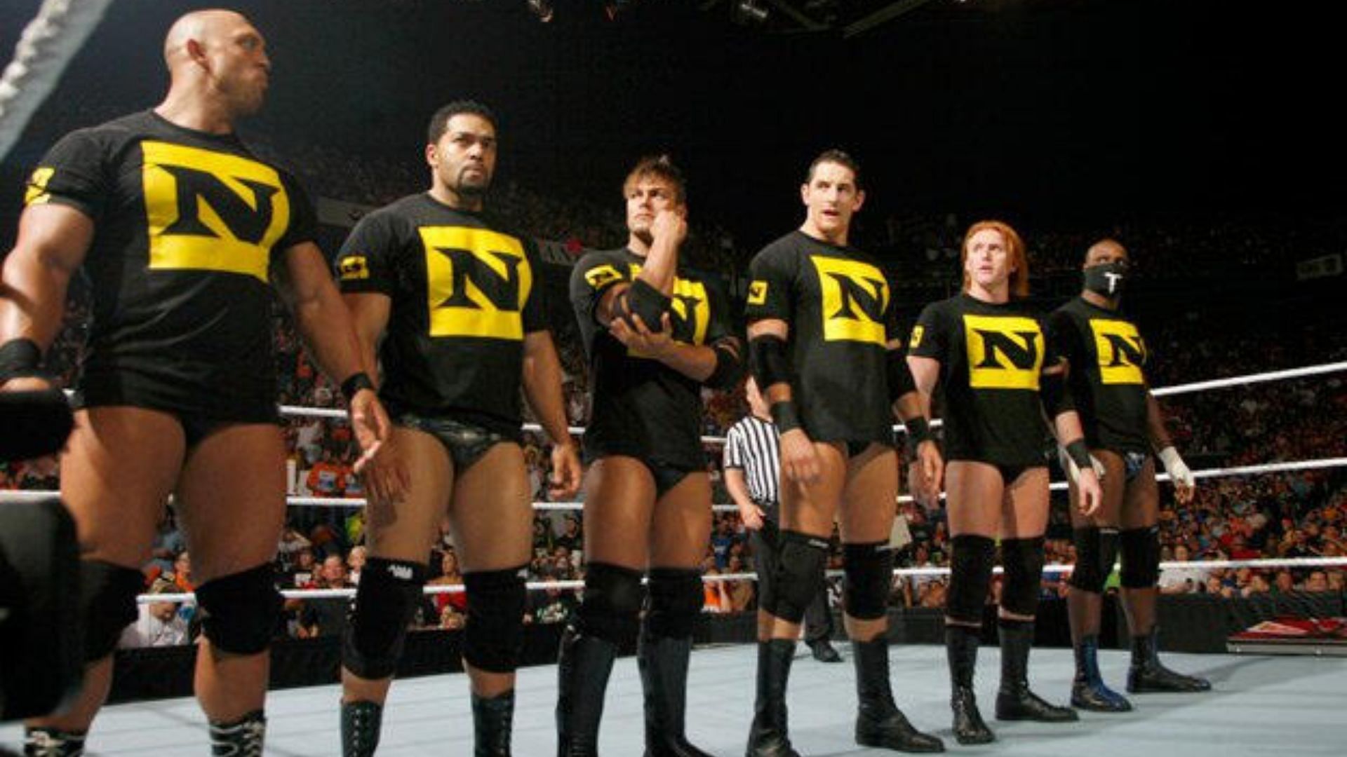 The Nexus before facing John Cena in a six-on-one handicap match [Image Credit: wwe.com]