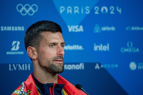 Novak Djokovic at Olympic Games Paris 2024 (Image: Getty)