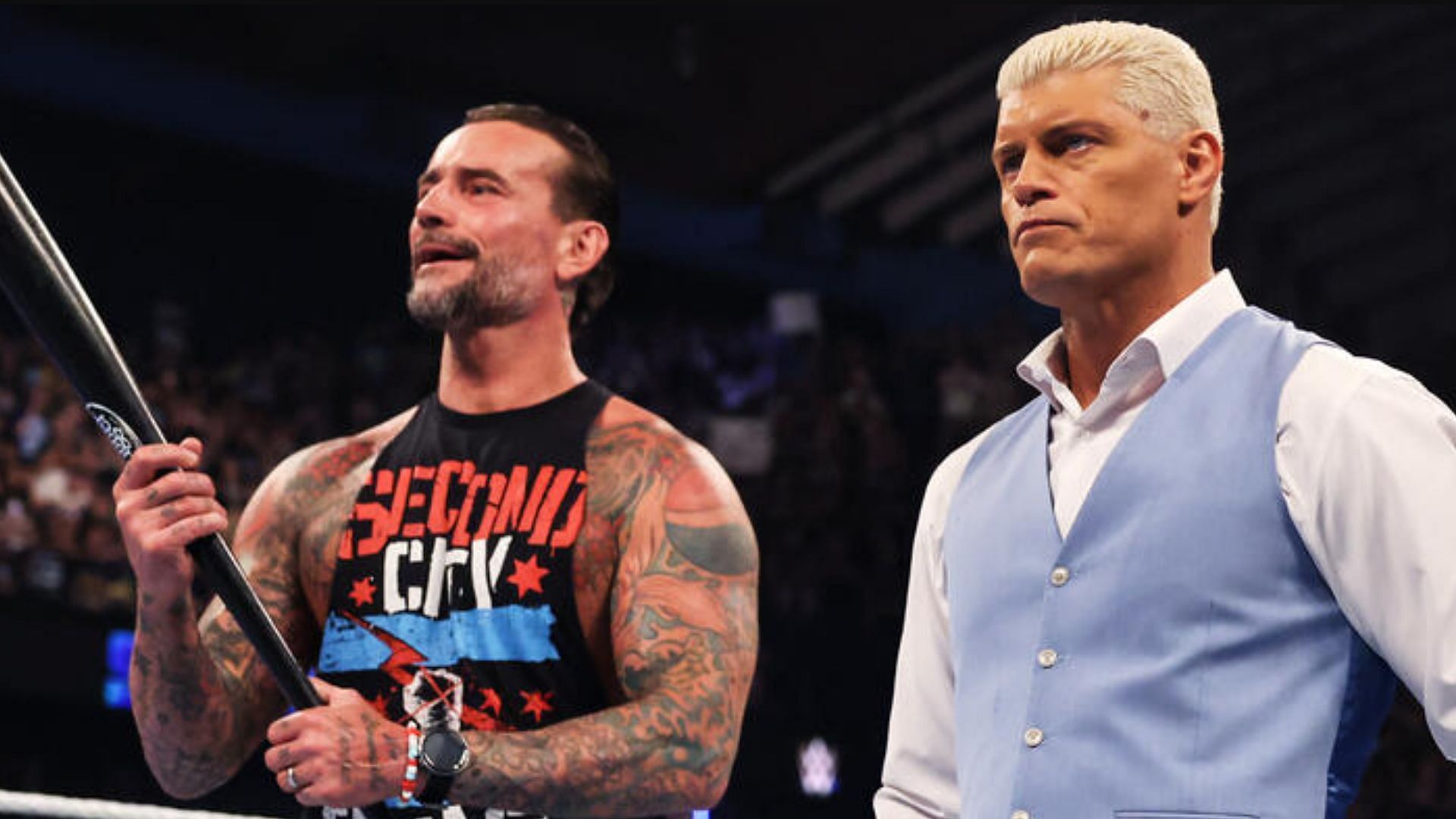 CM Punk and Cody Rhodes on SmackDown (Photo Courtesy: WWE.com)