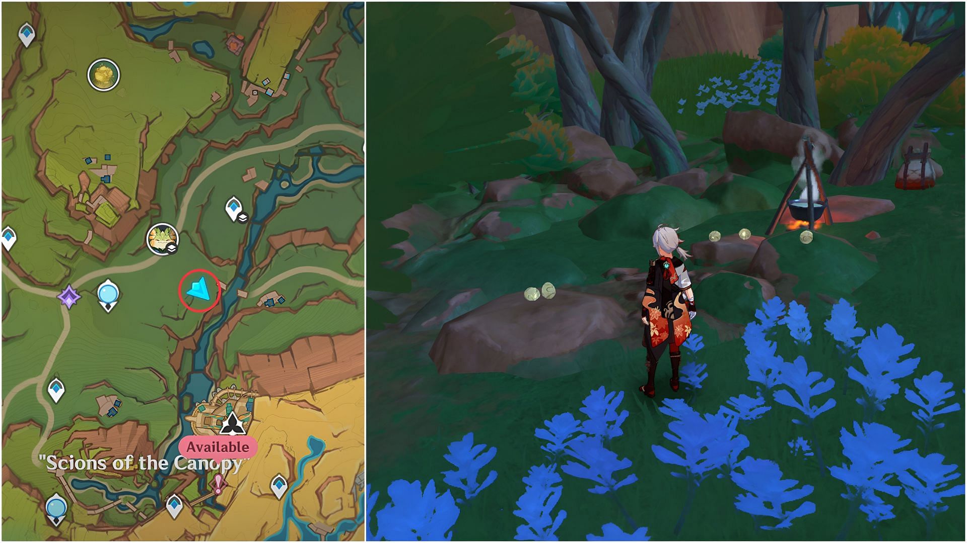 Hidden Natlan Puzzle #7 location (Image via HoYoverse)