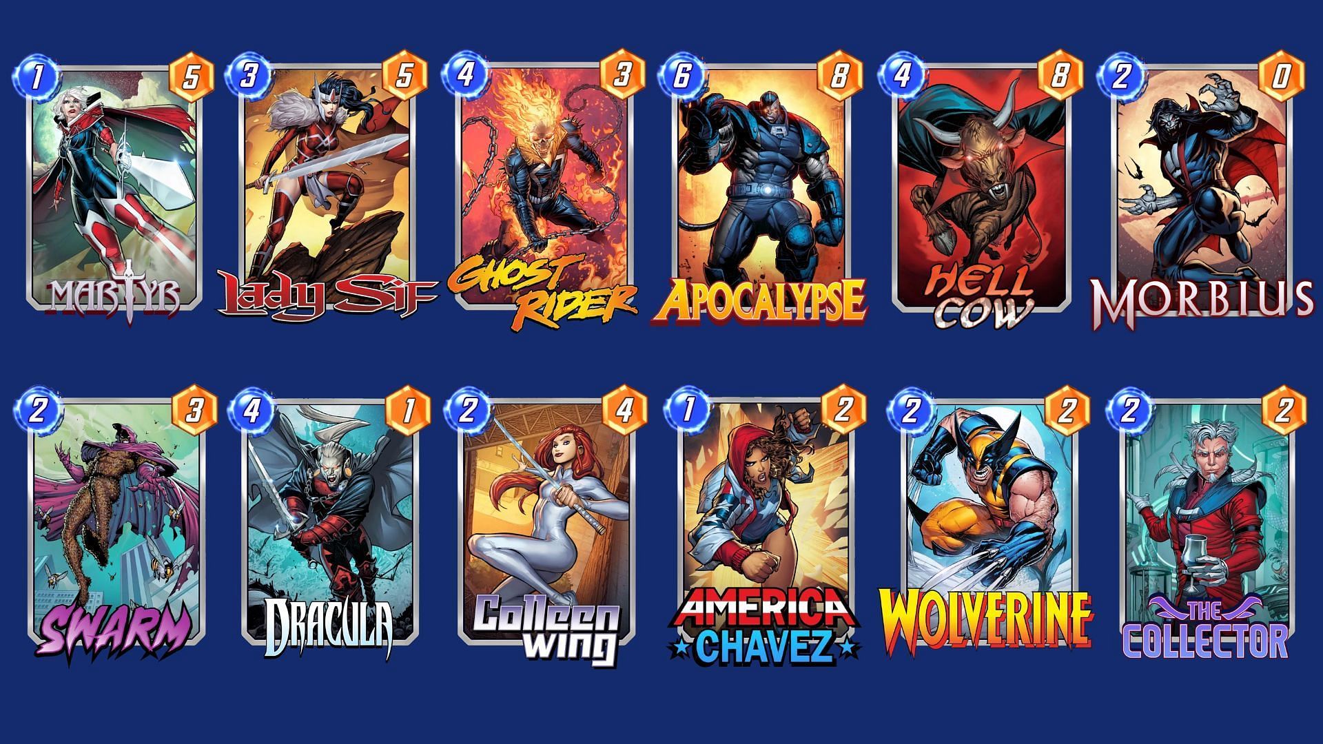 The Martyr Discard Deck in Marvel Snap (Image via Nuverse)