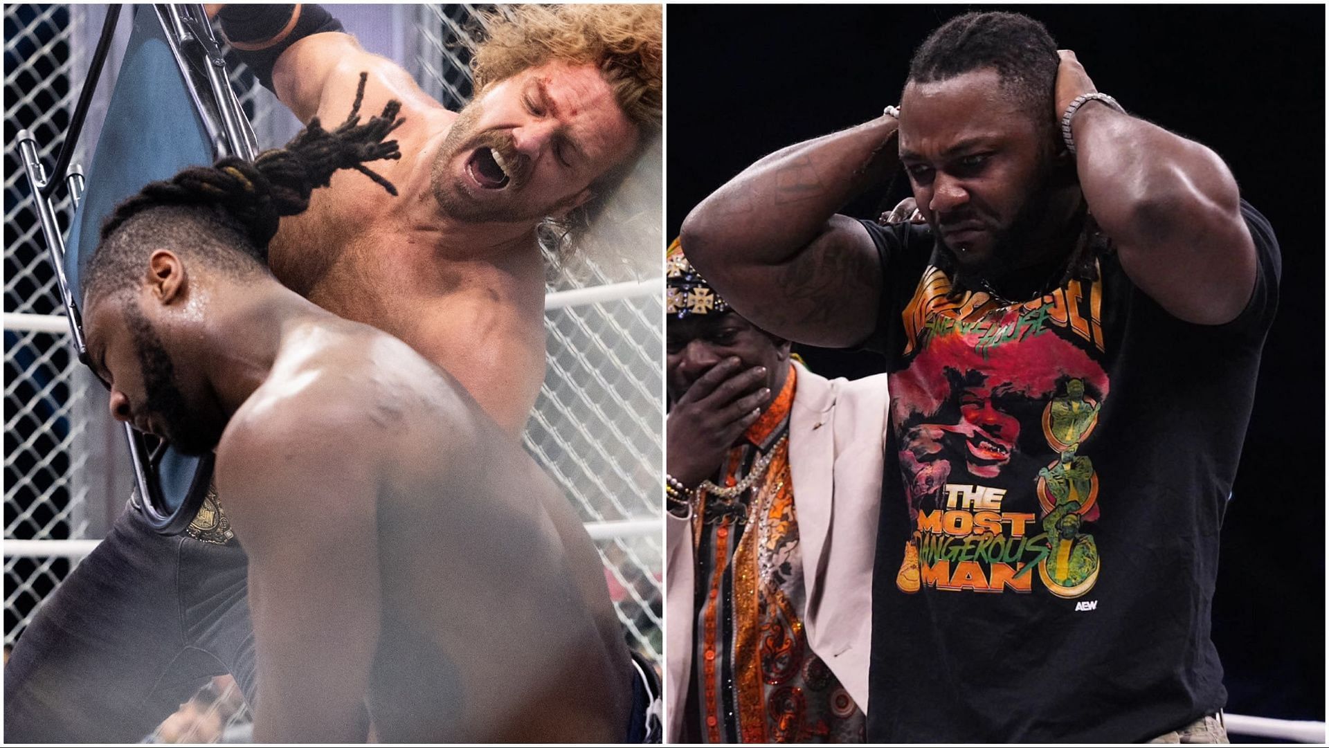 Swerve Strickland loses to Adam Page at AEW All Out