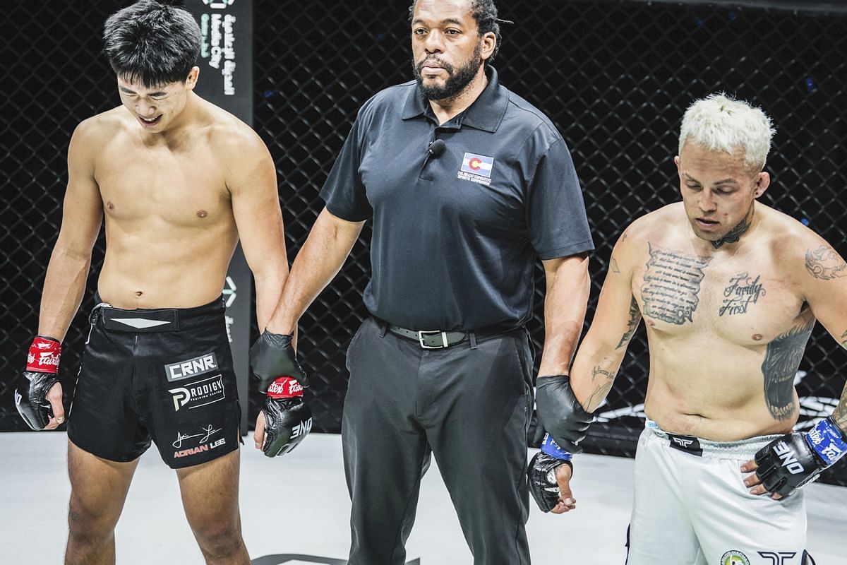 Adrian Lee (left) and Nico Cornejo (right) | Image credit: ONE Championship