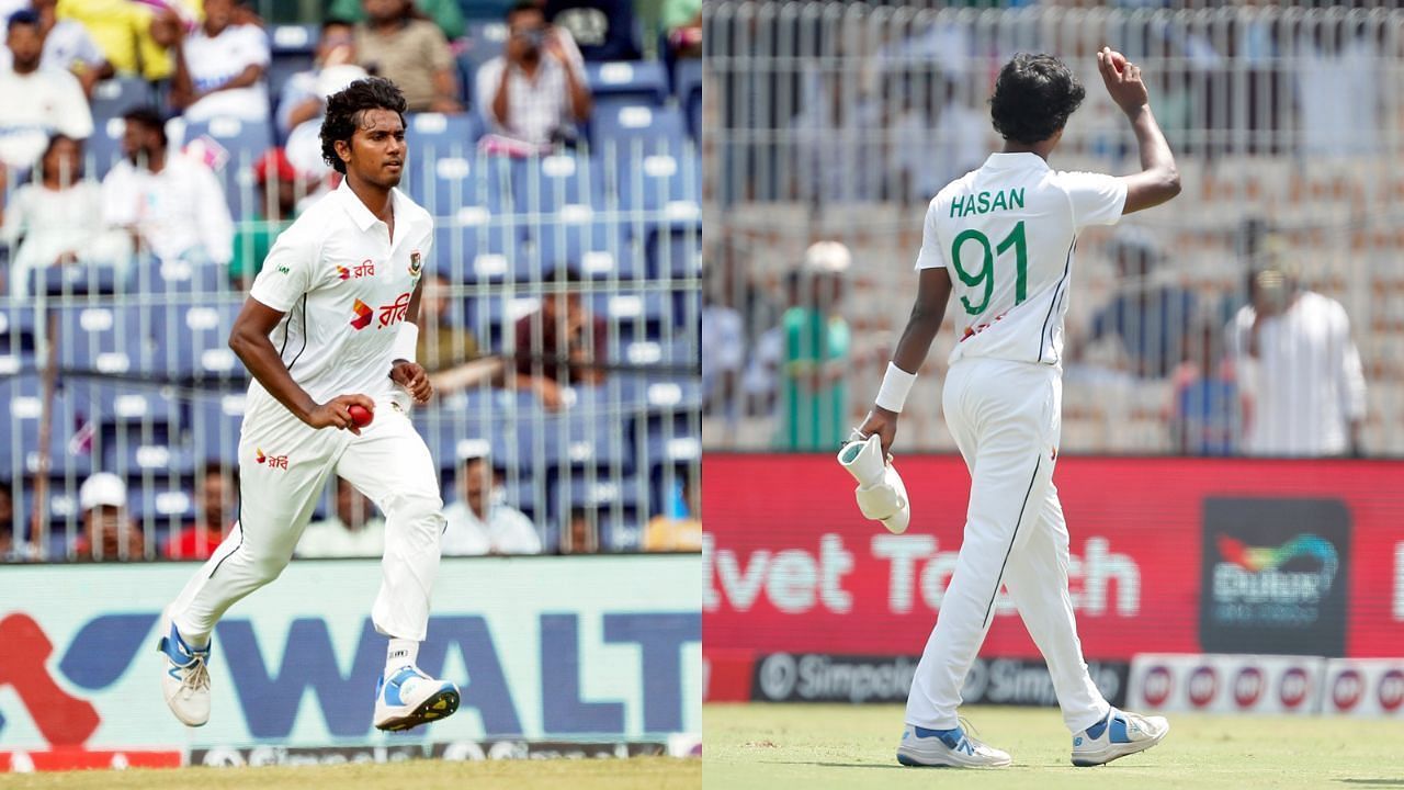 hasan mahmud becomes first bangladeshi cricketer to took 5 wicket haul in a test inning in india