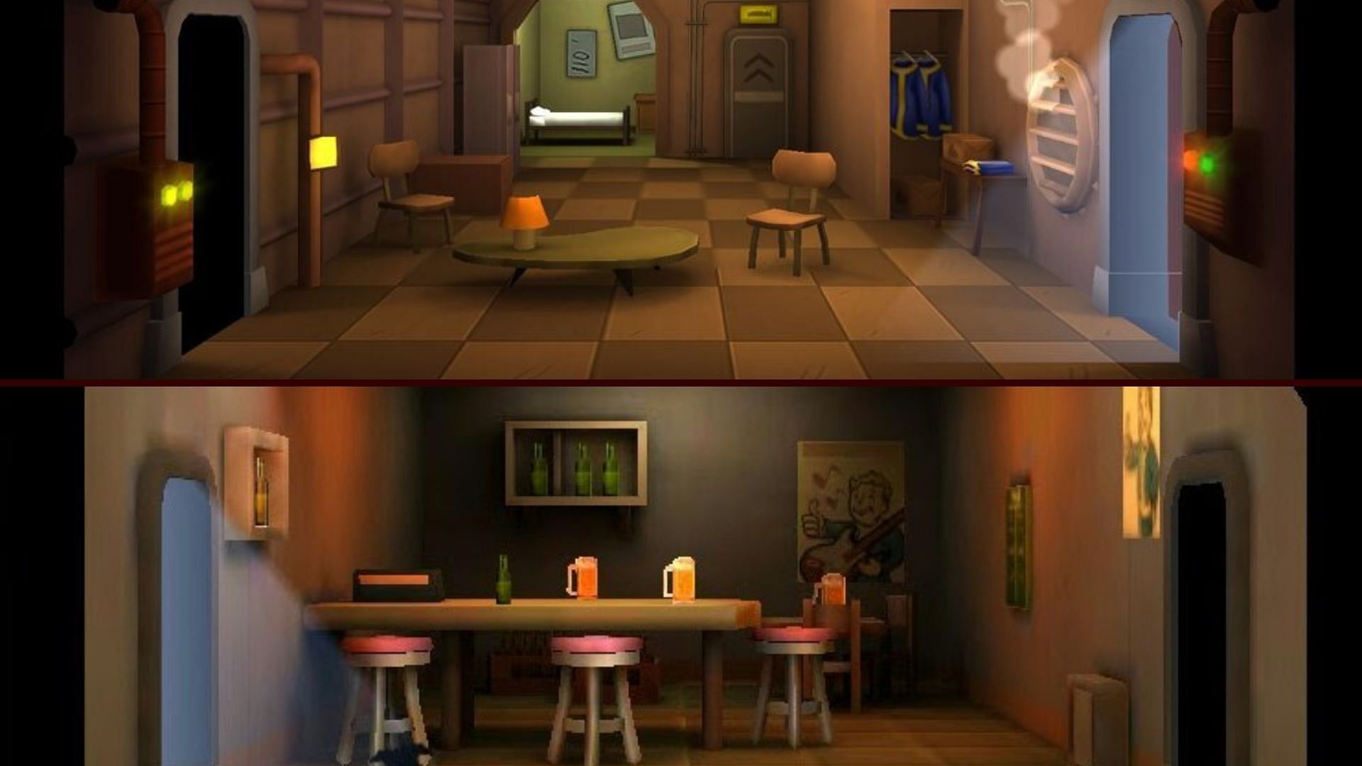 This is one of the best room combinations in Fallout Shelter for population improvement and increase (Image via Bethesda Softworks LLC)