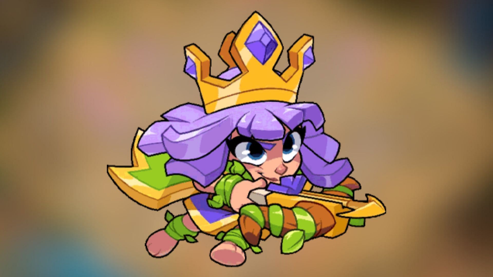 Archer Queen allows ranged units around her to attack faster (Image via Supercell)