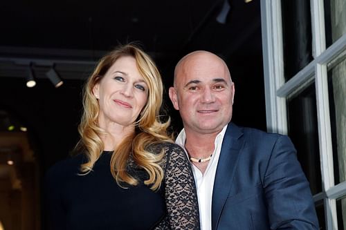 Steffie Graf and Andre Agassi (Source: Getty)