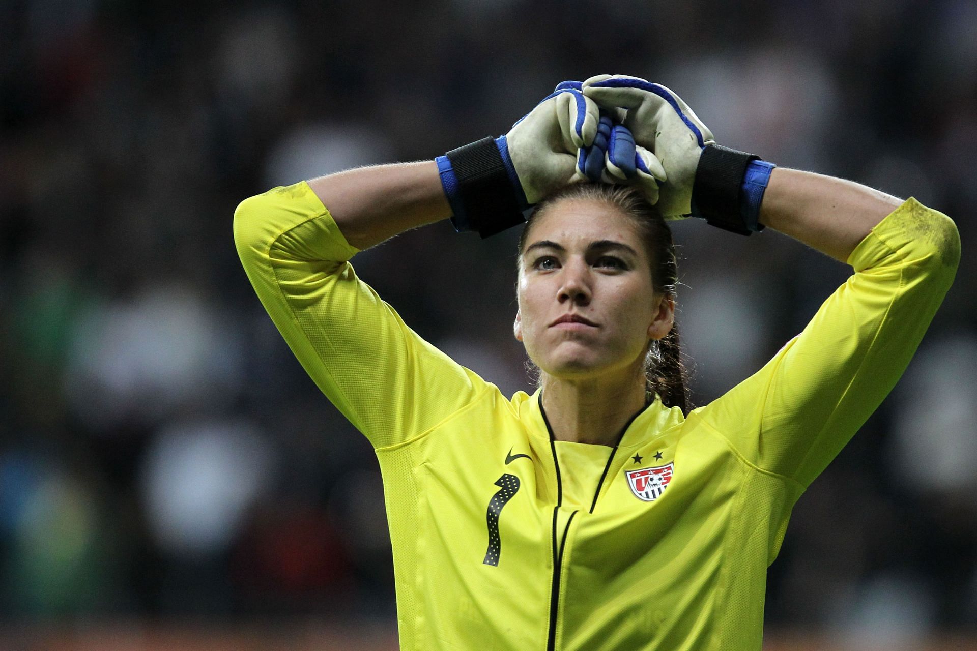 Solo at the FIFA Women&#039;s World Cup Finals - Japan vs. USA (Photo by Steve Bardens via Getty Images)