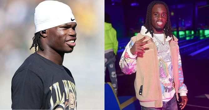 WATCH: $3.1M NIL-valued Travis Hunter learns new TD celebration moves from YouTuber Kai Cenat