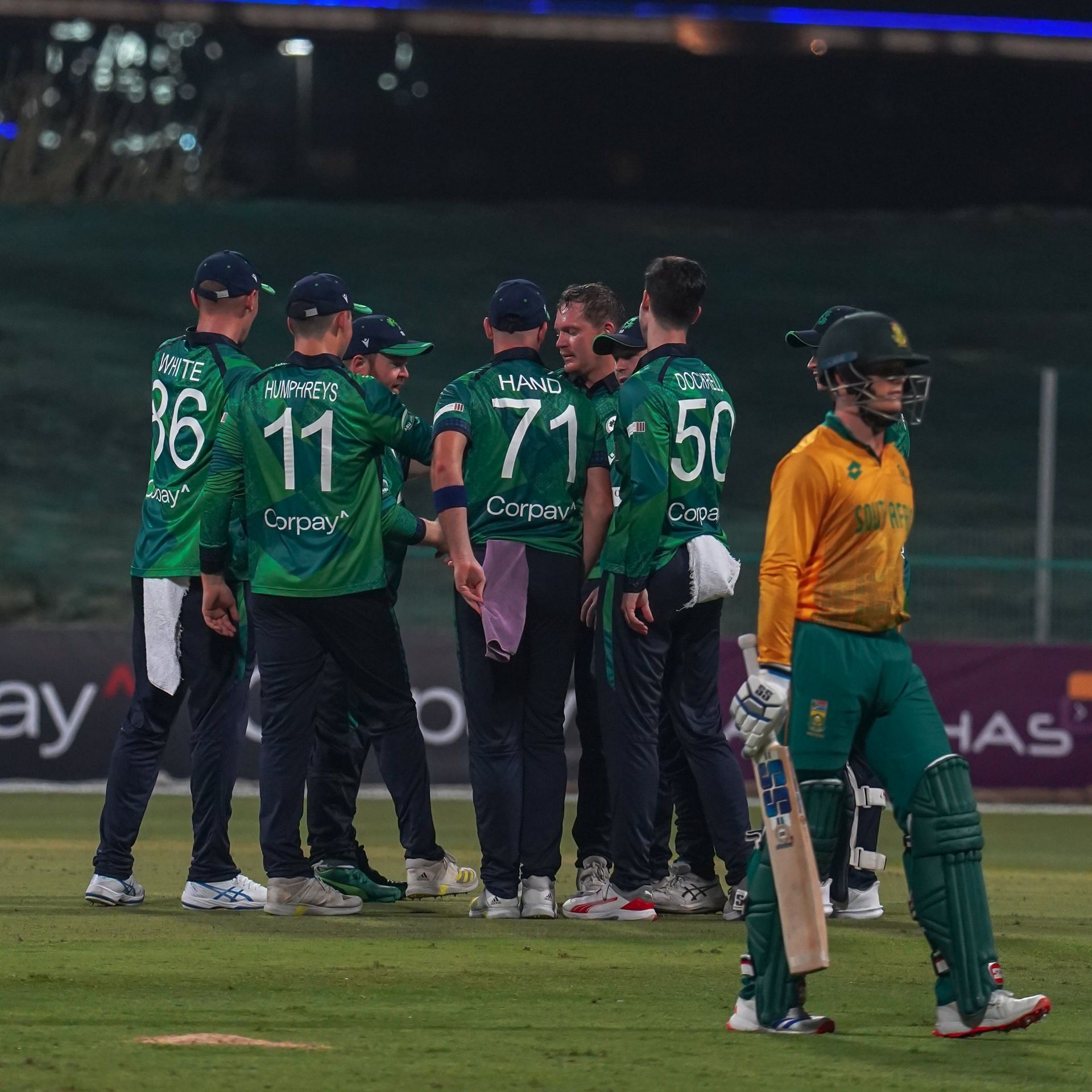 South Africa vs Ireland. (Credits: Ireland cricket Twitter)