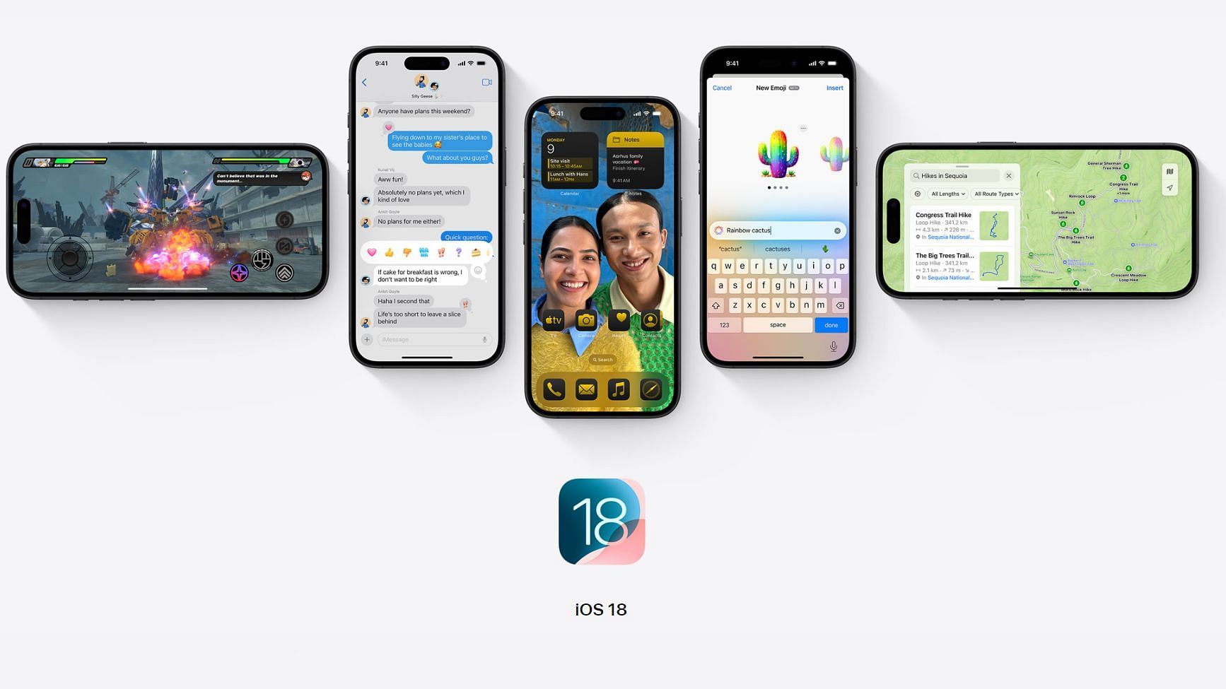 Picture of Apple iOS 18 update