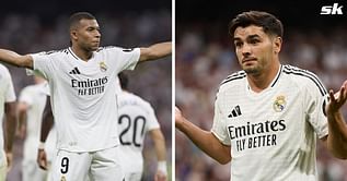 “Then he scored two goals” - Real Madrid star Brahim Diaz opens up on what Kylian Mbappe confidently told him during his wait for first league goal
