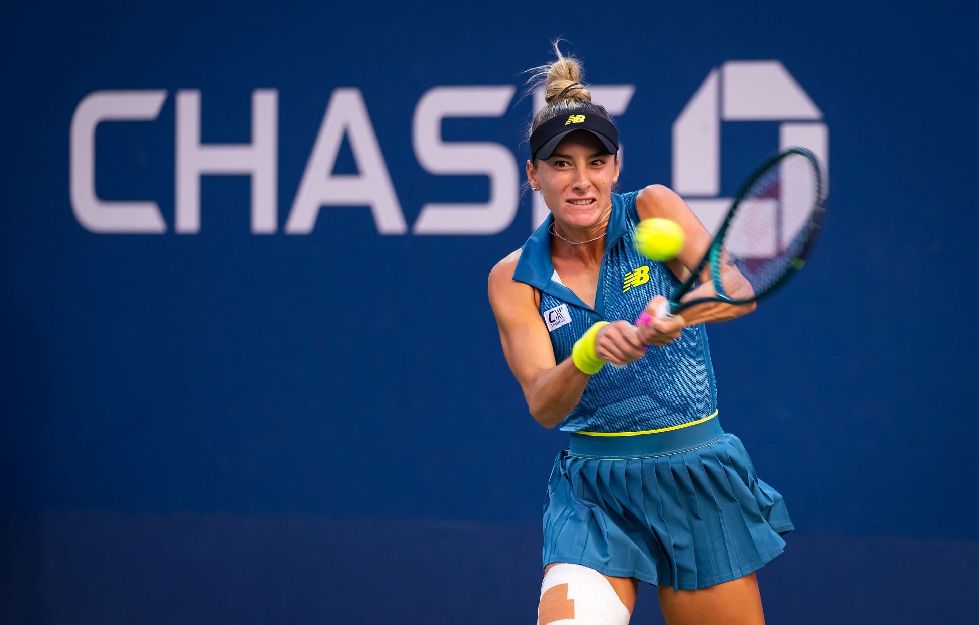 McCartney Kessler in action at the US Open (Picture: Getty)