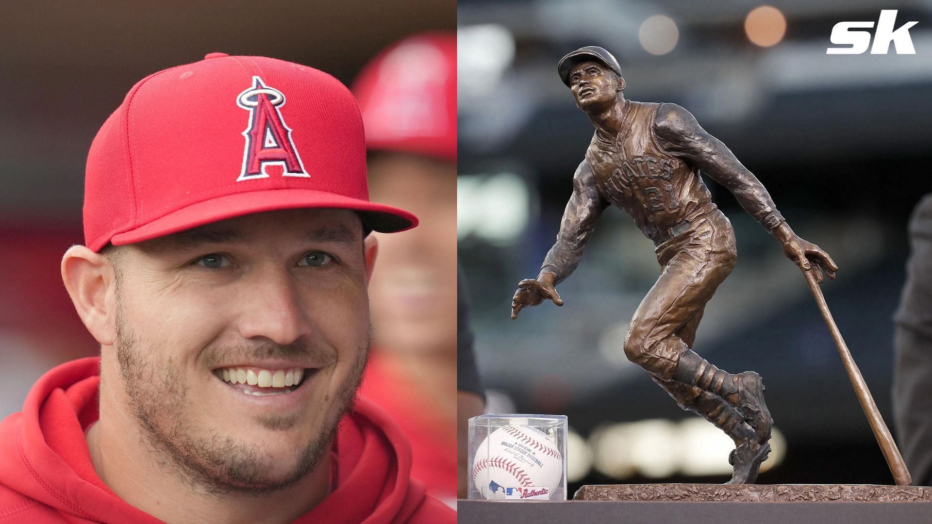 Mike Trout is the Angels 2024 nominee for the Roberto Clemente Award (Photo Source: IMAGN/Getty)