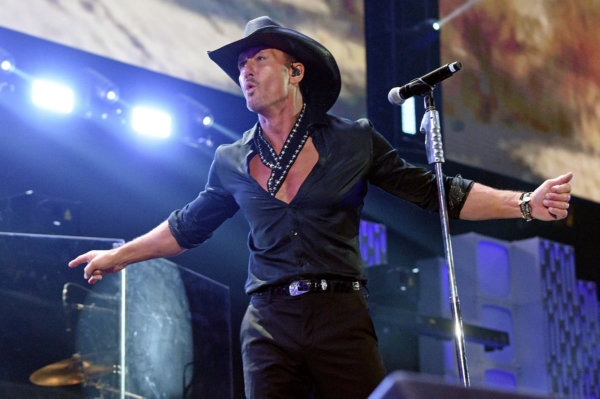 McGraw (Image via Kevin Mazur/Getty Images for iHeartMedia)