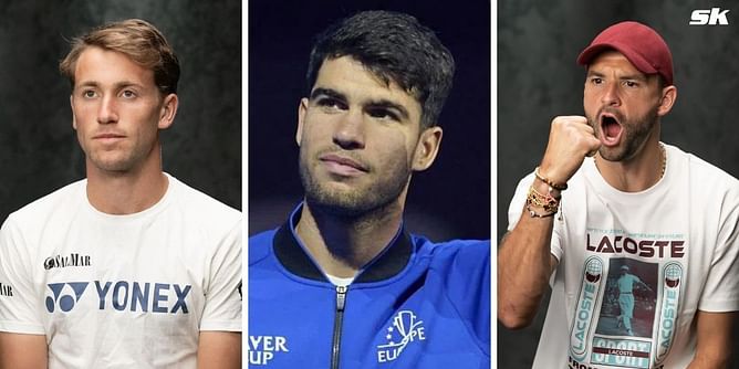 WATCH: Carlos Alcaraz turns coach for Casper Ruud at Laver Cup 2024 alongside veteran Grigor Dimitrov