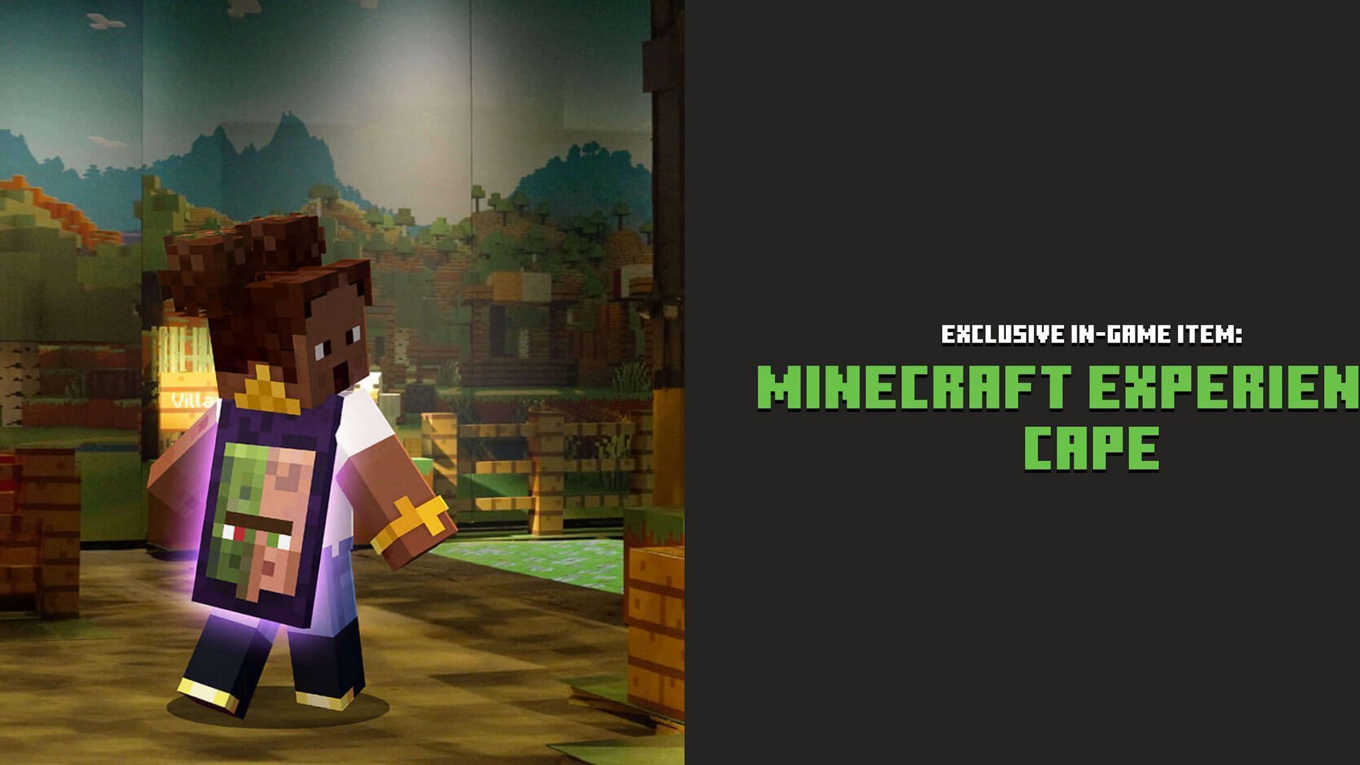 Take part in the event to get the cape (Image via Mojang Studios)