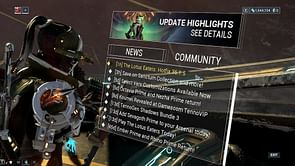 Warframe Hotfix 36.1.5 patch notes: Easier Void Fissures, Vor's Quest simplifaction, and more