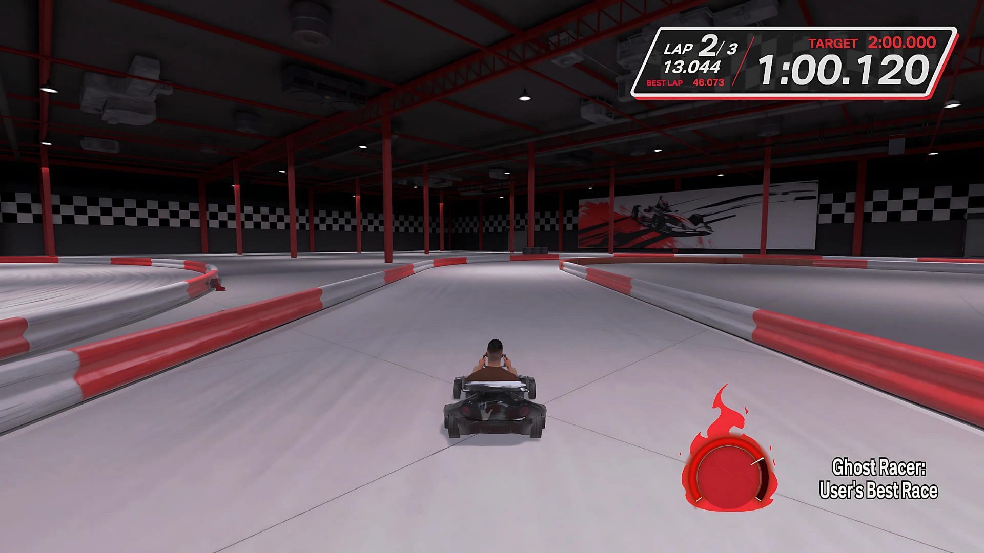 The Gatorade Go-Kart in the game (Image via Visual Concepts)