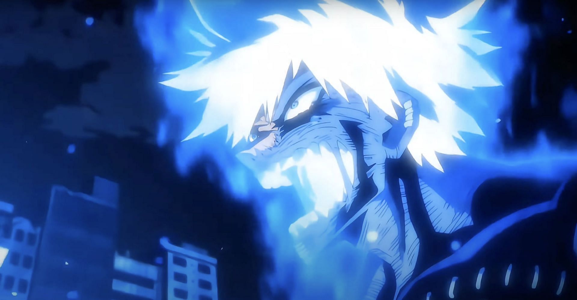 Dabi as seen in anime (Image via Studio Bones)