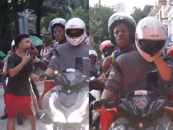 “What did I do to you?” - IShowSpeed confronts Filipino boy after latter calls him the N-word live on stream