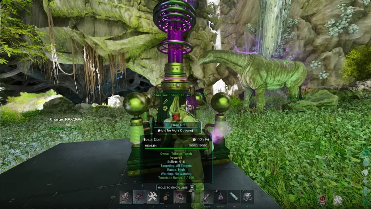 How to craft Tesla Coil Turret in ARK Survival Ascended