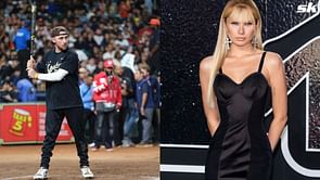 Jose Canseco's daughter poses with boyfriend Johnny Manziel in lacy co-ord set, adds loving note for her 'sweet boy'