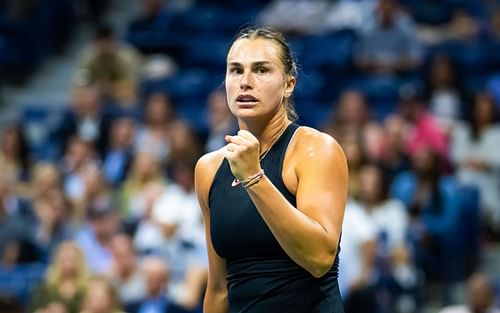 Aryna Sabalenka at the 2024 US Open (Source: Getty)