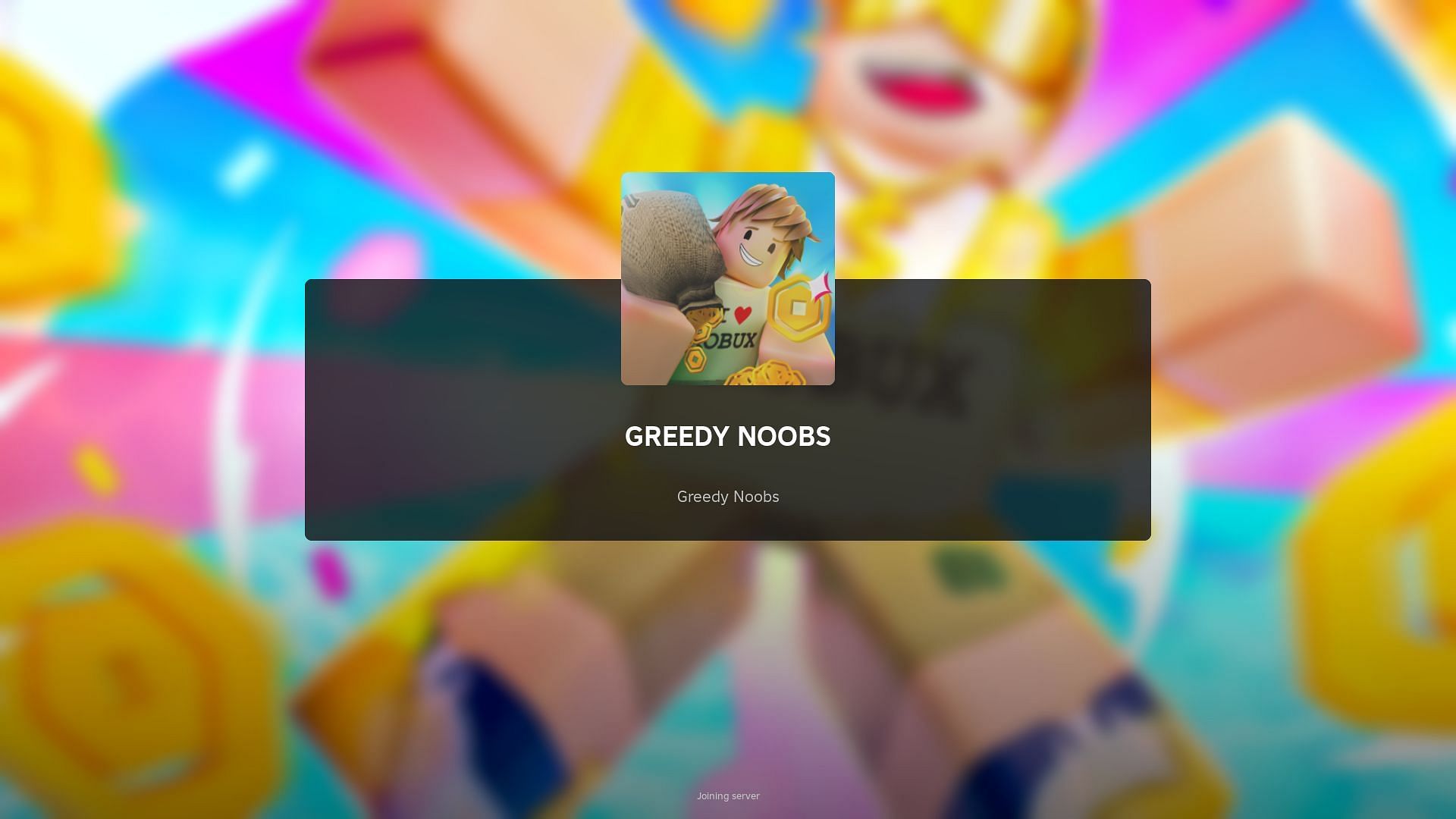 Roblox Greedy Noobs