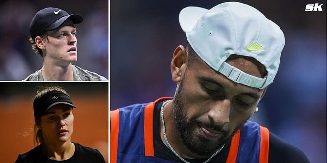 "Nick Kyrgios once made a misogynistic comment... dismissed, he's 29 now": Journalist slams Aussie's dig at Jannik Sinner's girlfriend Anna Kalinskaya