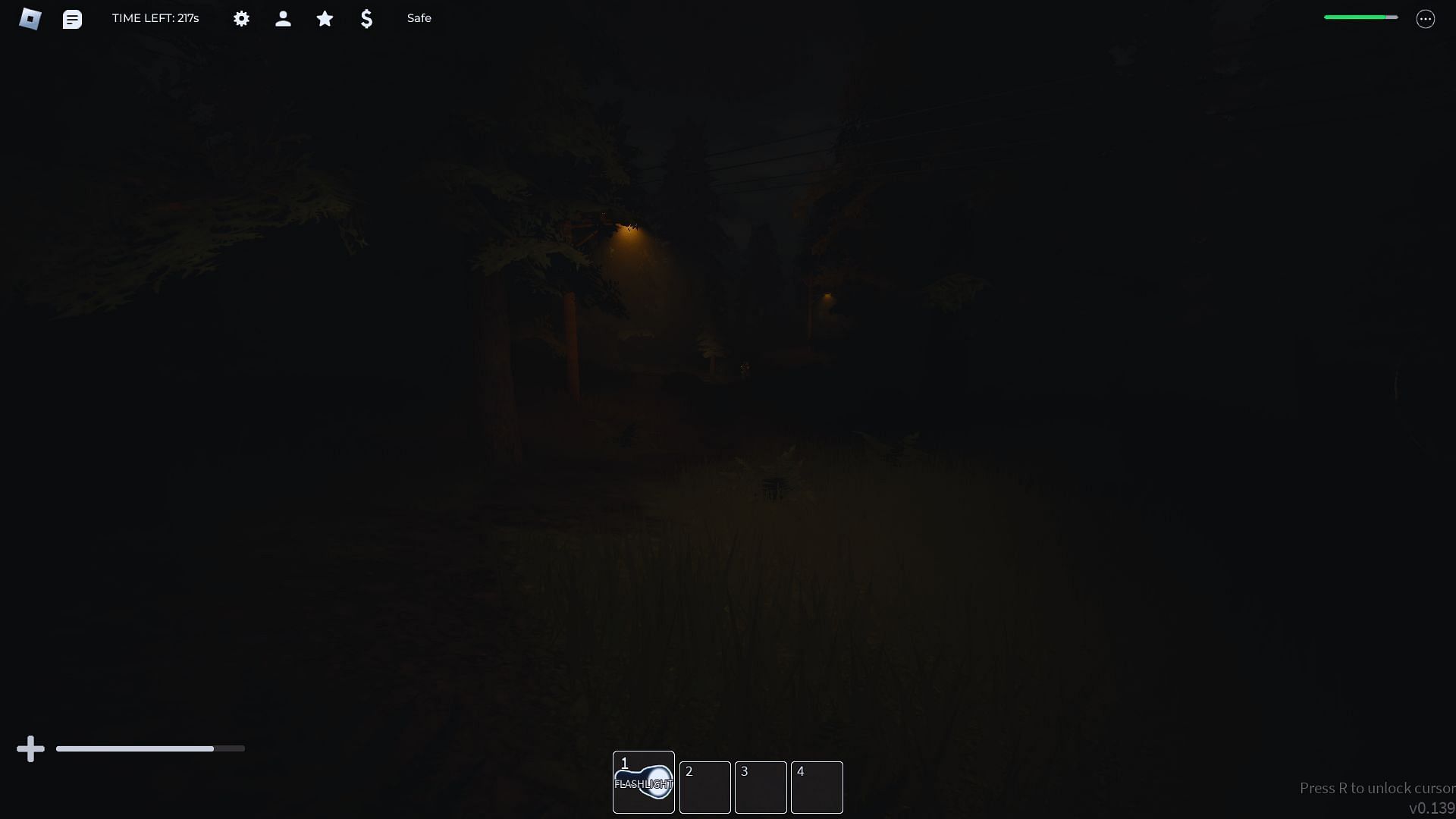 Use the flashlight to navigate (Image via Roblox)