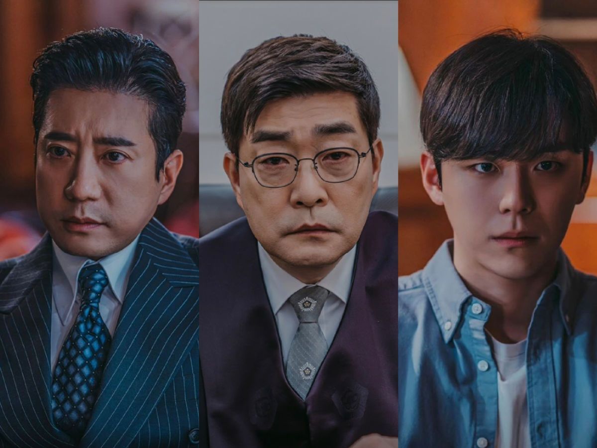 Kim Myung-min, Son Hyun-joo and Kim Do-hoon in the episode 7 of Your Honor (Image via Instagram/@channel.ena.d)