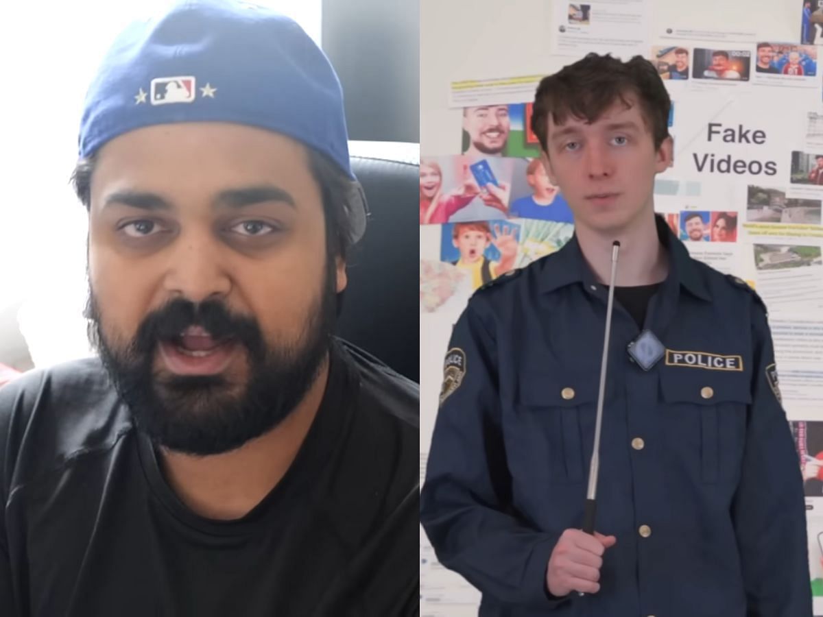 SomeOrdinaryGamers criticizes DogPack404 over mistaken allegations involving MrBeast employee (Image via YouTube/SomeOrdinaryGamers and DogPack404)