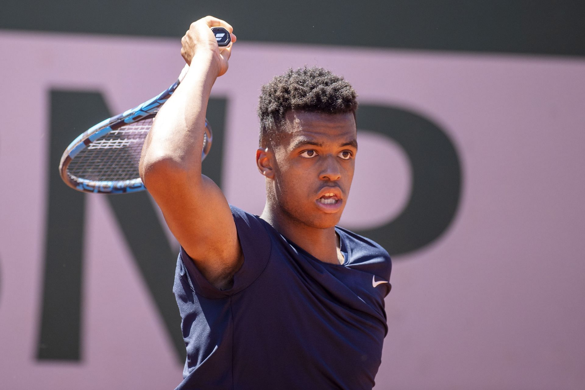 Perricard in action at the French Open - Source: Getty