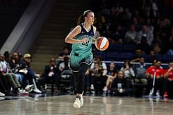 Watch: New York icon Spike Lee's nod to Sabrina Ionescu's sharpshooting fuels Liberty's playoff dominance vs Aces