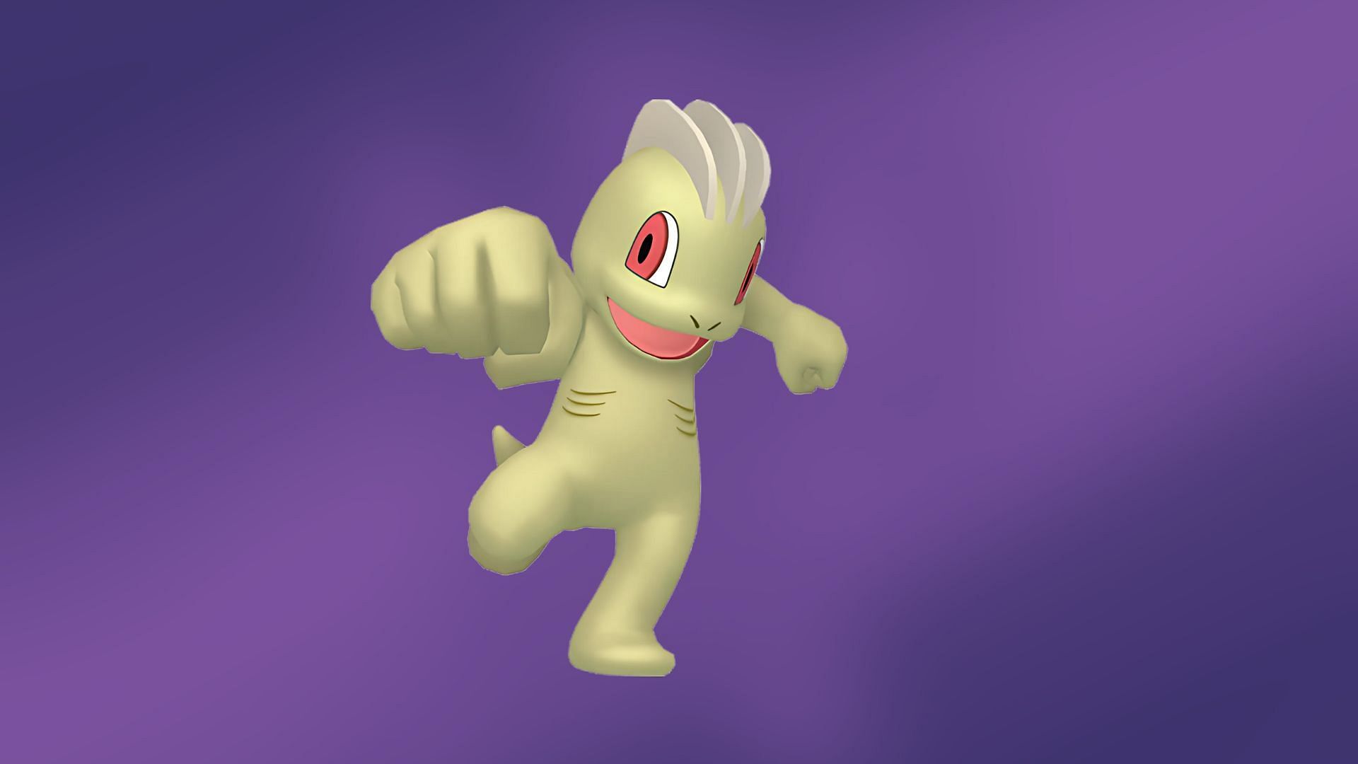 Shiny Machop (Image via The Pokemon Company/Niantic)