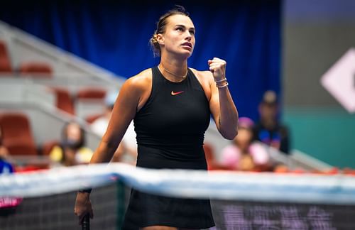 Aryna Sabalenka at the China Open 2024. (Photo: Getty)