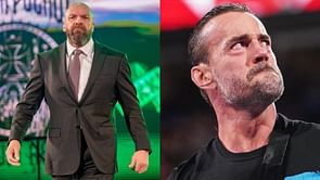 Triple H reacts after WWE RAW announcement about CM Punk