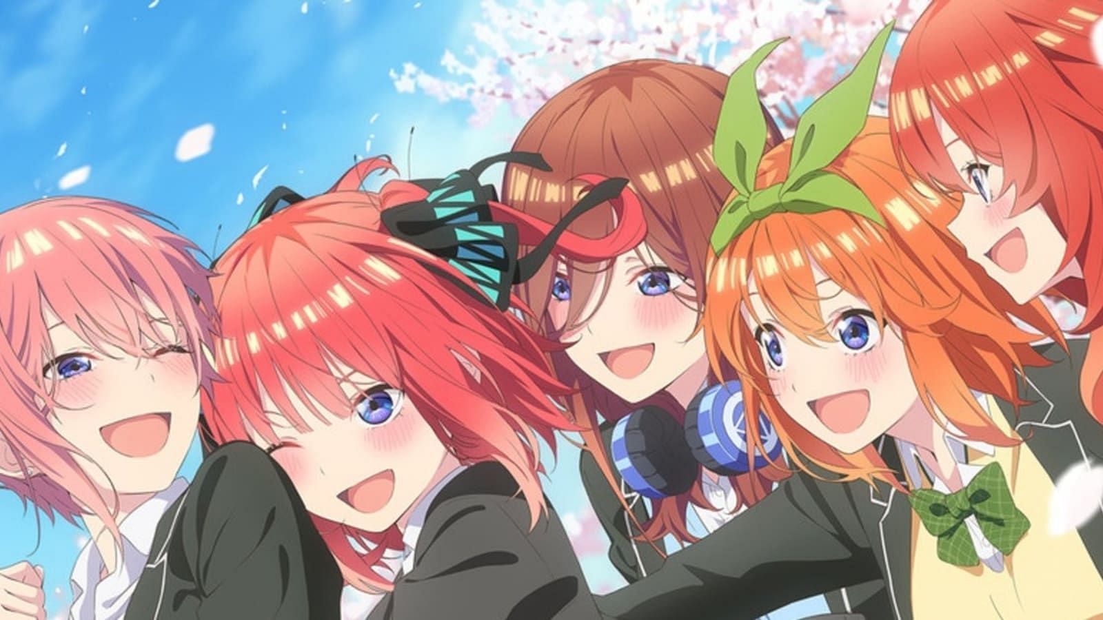 The Quintessential Quintuplets (Image via Tezuka Productions)